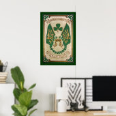 St. Patricks Day Groetposter Poster (Thuiskantoor)