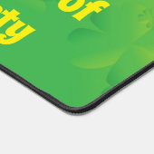 St. Patrick's Day Groundhog Party Animal Bureaumat (Hoek)