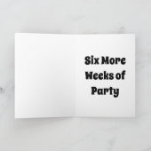 St. Patrick's Day Groundhog Party Animal Kaart (Binnen)