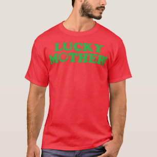 St Patricks Day, Grunt Style Lucky Moeder (2) T-shirt