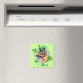 St. Patrick's Day GSD Magneet (Insitu (Vaatwasser))