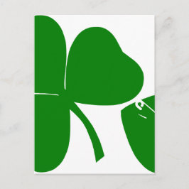 St Patrick's Day - haal Lucky 3 + 1 bladeren = 4 Briefkaart