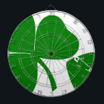 St Patrick's Day - haal Lucky 3   1 bladeren = 4 Dartbord<br><div class="desc">Modern Design - St Patrick's day</div>