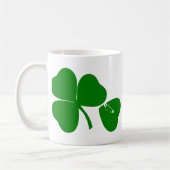 St Patrick's Day - haal Lucky 3 + 1 bladeren = 4 Koffiemok (Links)