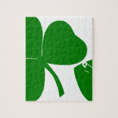 St Patrick's Day - haal Lucky 3 + 1 bladeren = 4 Legpuzzel (Verticaal)
