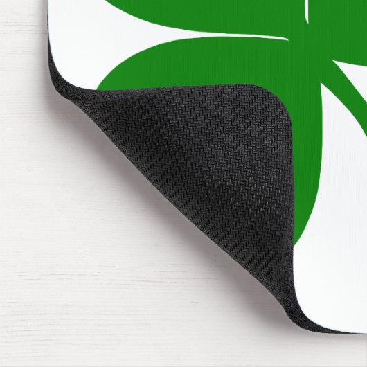 St Patrick's Day - haal Lucky 3 + 1 bladeren = 4 Muismat (Hoek)