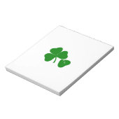 St Patrick's Day - haal Lucky 3 + 1 bladeren = 4 Notitieblok (Linkerzijde)