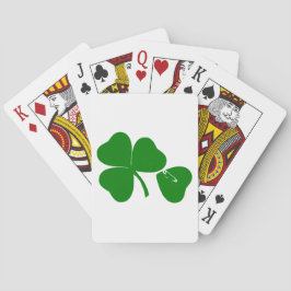 St Patrick's Day - haal Lucky 3 + 1 bladeren = 4 Speelkaarten