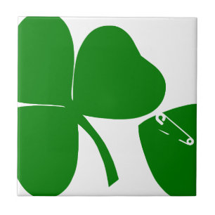 St Patrick's Day - haal Lucky 3 + 1 bladeren = 4 Tegeltje