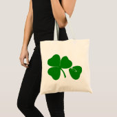 St Patrick's Day - haal Lucky 3 + 1 bladeren = 4 Tote Bag (Voorkant (product))