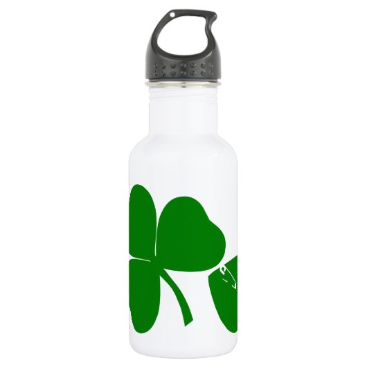 St Patrick's Day - haal Lucky 3 + 1 bladeren = 4 Waterfles (Voorkant)