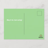 St. Patrick's Day Hamster Ansichtkaart Briefkaart (Achterkant)