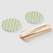 St. Patrick's Day Hand Fans Handwaaier (Niet-gemonteerd)