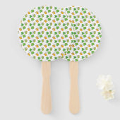 St. Patrick's Day Hand Fans Handwaaier (Voorkant en achterkant)