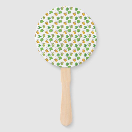 St. Patrick's Day Hand Fans Handwaaier (Voorkant)