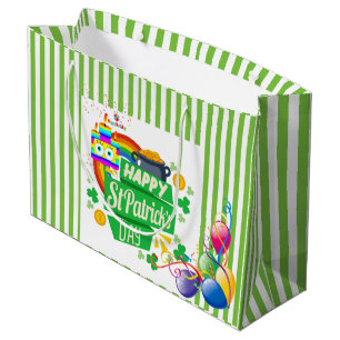 St. Patrick's Day Happy Birthday Gift Bag Groot Cadeauzakje