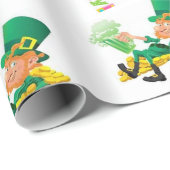 St. Patrick's Day Happy Birthday-inpakpapier Cadeaupapier (Rol Hoek)