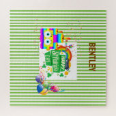 St. Patrick's Day Happy Birthday Jigsaw Puzzel (Horizontaal)