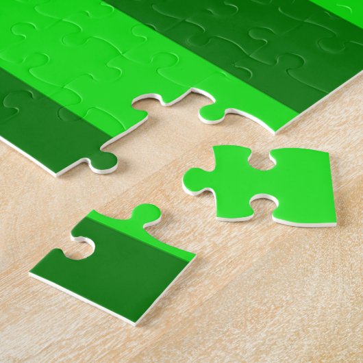 St. Patrick's Day Happy Birthday Jigsaw Puzzle Cat Legpuzzel (Zijkant)