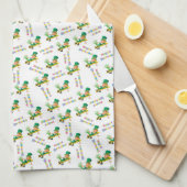 St. Patrick's Day Happy Birthday Keuken Handdoek (Quarter Fold)