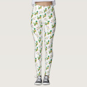 St. Patrick's Day Happy Birthday Leggings (Voorkant)