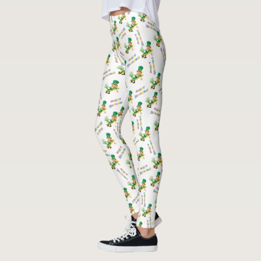 St. Patrick's Day Happy Birthday Leggings (Links)