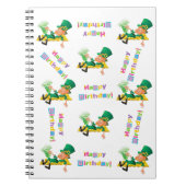 St. Patrick's Day Happy Birthday Notitieboek (Voorkant)
