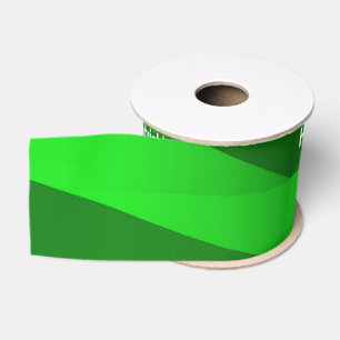 St. Patrick's Day Happy Birthday Ribbon Grosgrain Lint