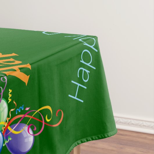 St. Patrick's Day Happy Birthday Tafelkleed (Voorbeeld)