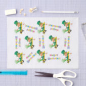 St. Patrick's Day Happy Birthday Tissue Papier (Craft)