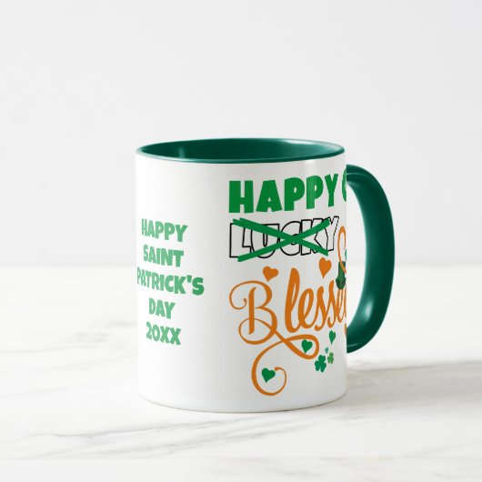 St Patrick's Day HAPPY GO Lucky GEZEGEND Christeli Mok (Voorkant rechts)