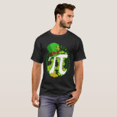St Patricks Day Happy Pi Day Wiskunde Science Iris T-shirt (Voorkant volledig)