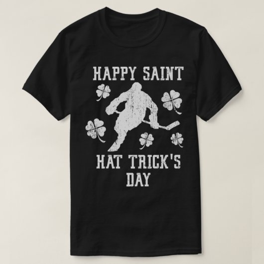 St Patricks Day HAPPY SAINT PET TRICK'S DAY Funny T-shirt (Design voorkant)