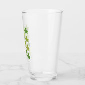St Patrick's Day Hart Lucky Clover Shamrock Glas (Links)