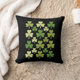 St. Patrick's Day Hartje Lucky Clover Klaverblad Kussen