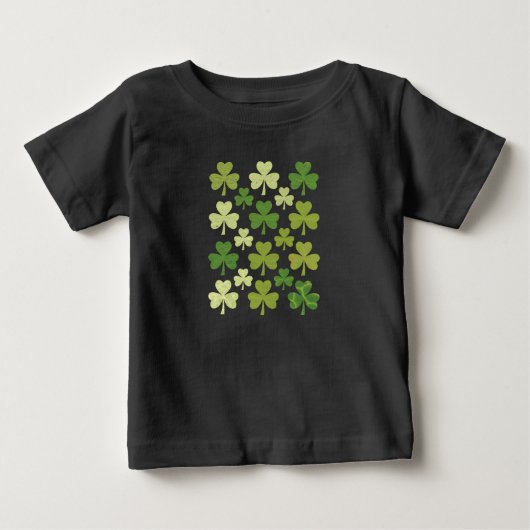 St. Patrick's Day Hartje Lucky Clover Shamrock  (Voorkant)