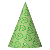 St Patrick's Day Heart Feesthoedjes (Links)