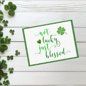 St. Patrick's Day heeft geen geluk Briefkaart