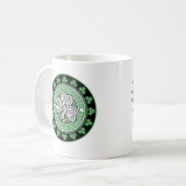 St. Patrick's Day Herdenking 11 ounce Mok (Voorkant links)