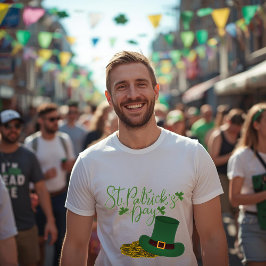St. Patrick's Day heren T-shirt
