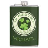 St. Patrick's Day Heupfles (Voorkant)