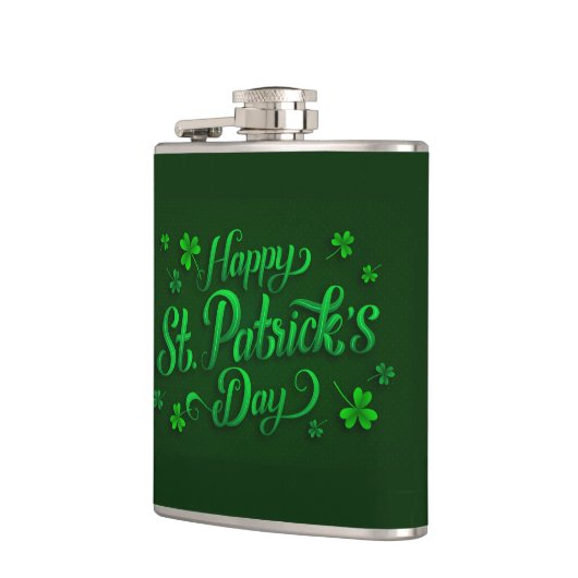 St. Patrick's Day Heupfles (Links)