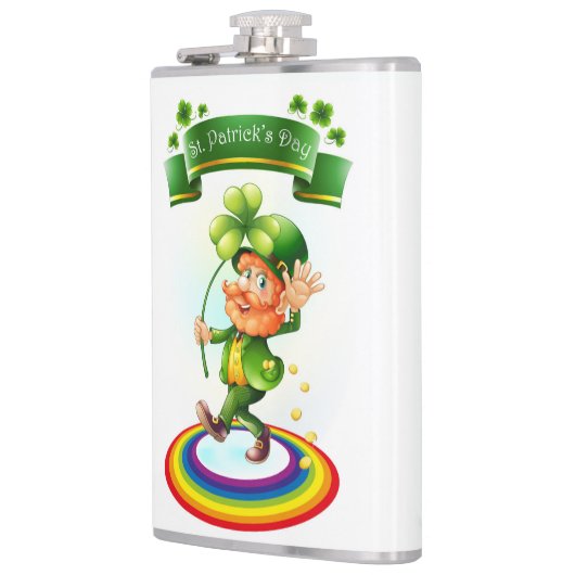 St. Patrick's Day Heupfles (Links)