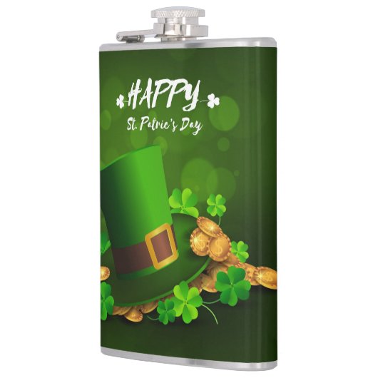 St. Patrick's Day Heupfles (Links)