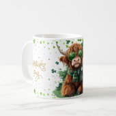 St. Patrick's Day Highland Koe Mok - 11 oz en 15 o (Voorkant links)