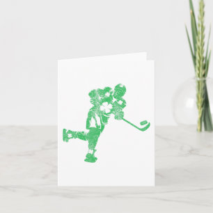St Patricks Day Hockey Irish Boys Saint Paddy#39;s Kaart