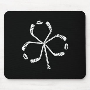 St Patricks Day Hockey Shamrock Stick Sain Muismat