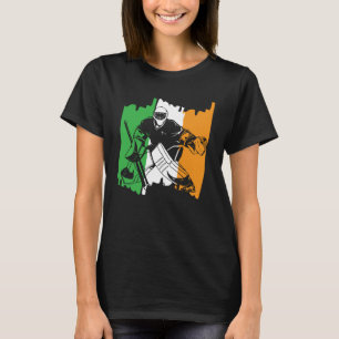 St Patricks Day Hockey voor Ierse familie Goalie T-shirt