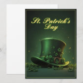St. Patrick's Day-hoed en shamrock-ontwerp (Voorkant / Achterkant)