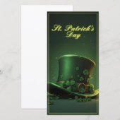 St. Patrick's Day-hoed en shamrock-ontwerp (Voorkant / Achterkant)